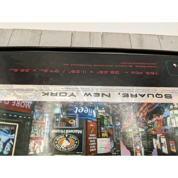 Buffalo Game Times Square New York Panoramic 3 Foot Jigsaw Puzzle 750 Piece - Picture 7 of 8